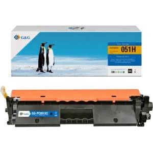 G&g - ninestar КАСЕТА ЗА CANON i-SENSYS LBP160 Series/MF260 Series - HIGH CAPACITY - 2169C002 - CRG051H (CRG-051H) - PN NT-PC051XC - G&G (100CANCRG051H)