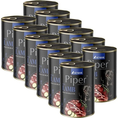 Dolina Noteci Piper Senior jehněčí s cuketou 12 x 400 g