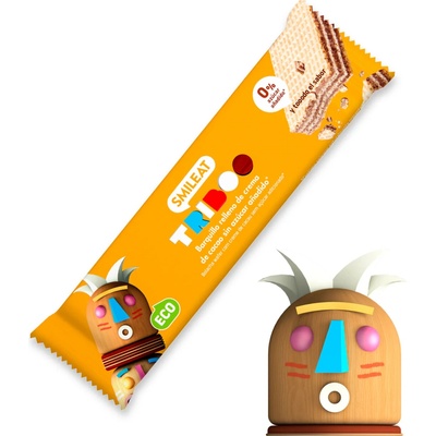 Smileat Triboo Oblátková tyčinka s kakaovým krémom Bio 30 g