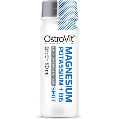 OstroVit Horčík Draslík + B6 Shot 80 ml