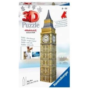 Ravensburger Puzzle 3D Mini Buildings Big Ben 112463 RAVENSBURGER