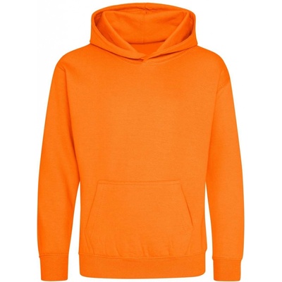 Just Hoods dětská mikina s klokankou Skipi oranžová drť