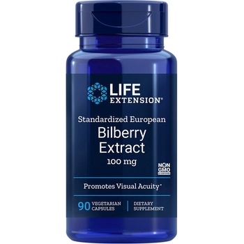 Life Extension Европейска синя боровинка (стандартизиран екстракт) 100 mg 90 капсули | Life Extension (01873 LE)