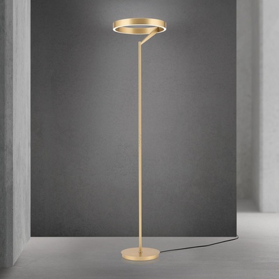 Orion - LED стояща лампа с възможност за димиране KOLK LED/40W/230V 2700/4000K златиста (OR0238)