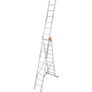 KRAUSE Трираменна алуминиева стълба Krause Tribilo, 3x9 (06129673) (06129673)