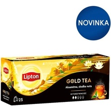 Lipton Gold Tea čierny aromatizovaný čaj 25 vrecúšok 37,5 g