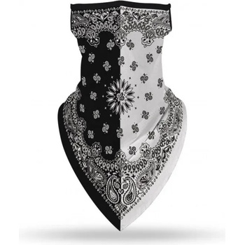 Hoodstyle Бандана маска с уши нов дизайн HoodStyle Bandana Design 2ToneBNZ-57 - Цветен, размер