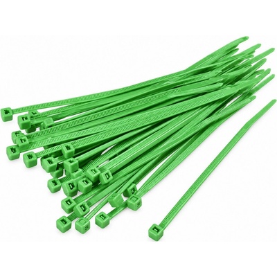 Bradas BR-TSGR1136150 Stahovací pásky na vodiče 3,6 x 150 mm 100 ks Green – Hledejceny.cz