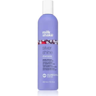 Milk Shake Silver Shine шампоан за руса коса неутрализиращ жълтеникавите оттенъци 300ml
