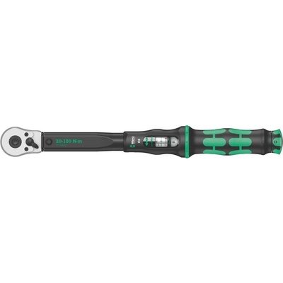 Wera Click-Torque C 2 momentový kľúč s prepínací račňou 1/2 12,5 mm 20 - 100 Nm 05075621001