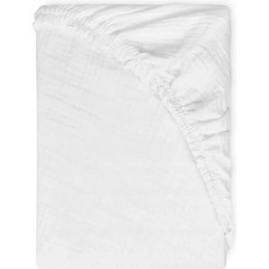 Baby Matex Бебешки чаршаф с ластик Baby Matex - Muslin, 58 x 110 см, бял (5902675076975) - ozone
