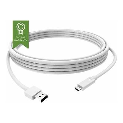 Vision TC 1MUSBCA USB - USB typ A (M) do USB-C (M) - USB 3.0 3 A 1m bílý