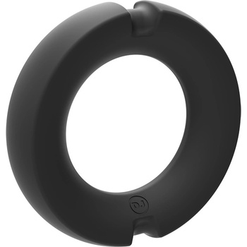 Image 1 of Doc Johnson Merci The Paradox Silicone-Metal Cock Ring 50mm Black