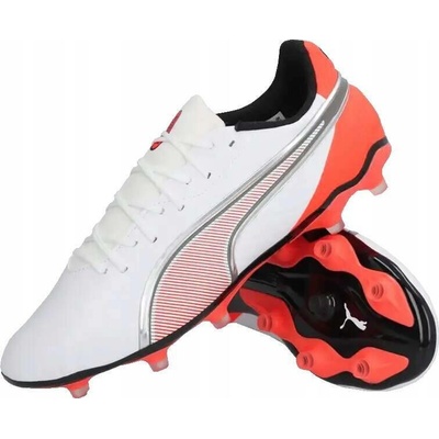 Puma KING MATCH FG/AG Bílé