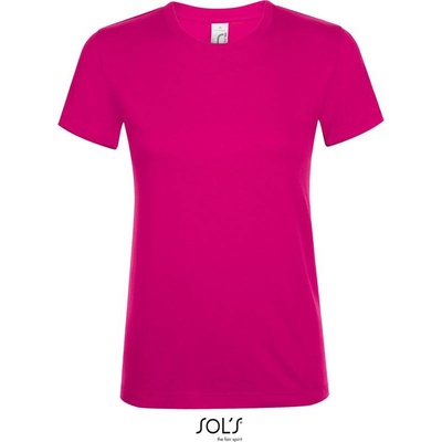SOL'S Regent Women Dámske tričko červená fuchsia