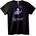 NOONEBRAND Тениска Урсула Нещастни души - 7XL, Black