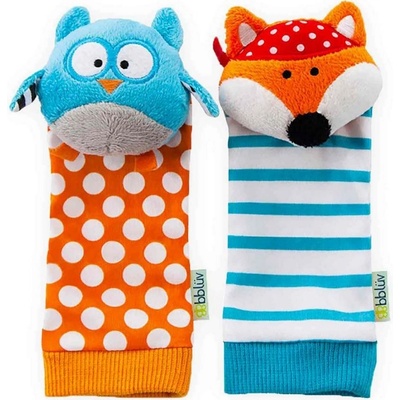 BBLÜV Hrkálky na nohu Düo Owl & Fox
