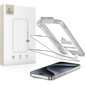 Tech-Protect quick set+ 2-БРОЯ ЗА iphone 15 pro ЧЕРЕН (5906302318810)