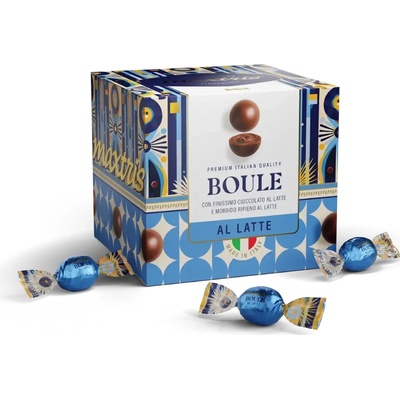 Maxtris Boule pralinky z mliečnej čokolády s náplňou z mliečnej čokolády 180 g