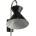 OSRAM - Настенна лампа DECOR WAIST 1xE27/40W/230V черна (P227613)