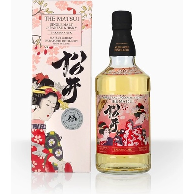 Whisky Matsui Sakura Cask - Single Malt 48% 0,7 l (kartón)