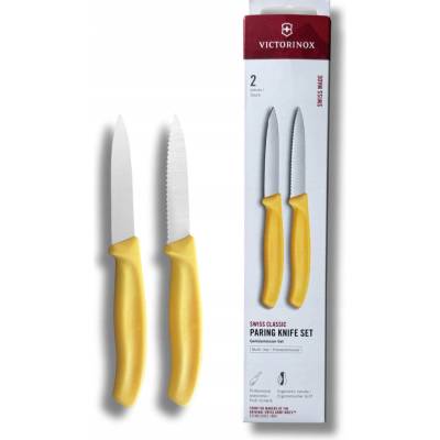 Victorinox sada dvou nožů 6.7698.2C1 žlutá