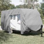 vidaXL Покривало за каравана сиво 460x250x220 cm Нетъкана материя (4015865)