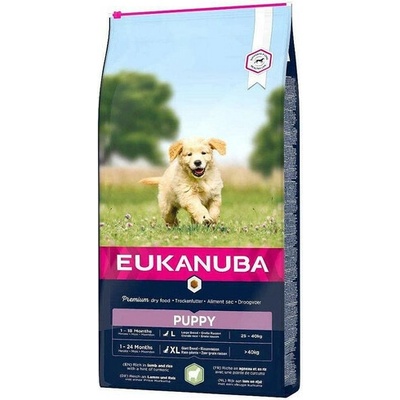 Eukanuba Puppy Large Breed Jahňacina a ryža 24 kg