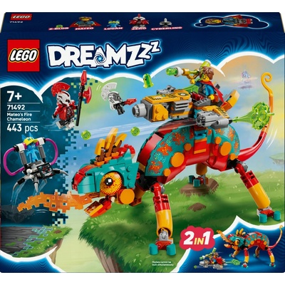 LEGO® DREAMZzz™ 71492 Mateo a jeho ohnivý chameleon