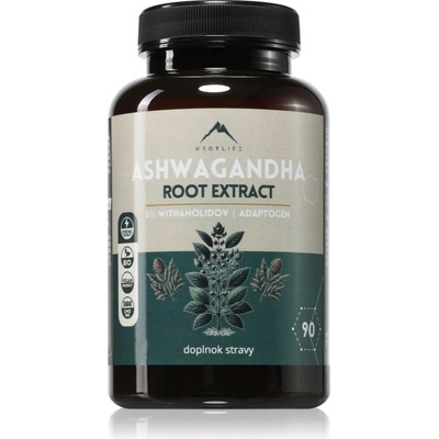 Hrotlife Ashwagandha adaptogen pro udržení vitality 90 kapslí