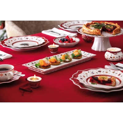 Villeroy&Boch Villeroy & Boch Toy's Delight svícen na čajovou svíčku, červený 4 cm