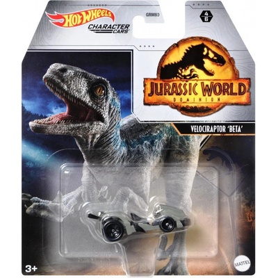 Mattel Hot Wheels Jurský svět: Nadvláda Auto VELOCIRAPTOR BETA