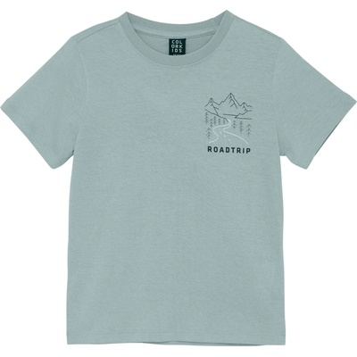 Color Kids Детска тениска Color Kids Kid's T-Shirt with Print S/S 742675 T-shirt - Ether - размер 92 (EU) (704-5850-0111)