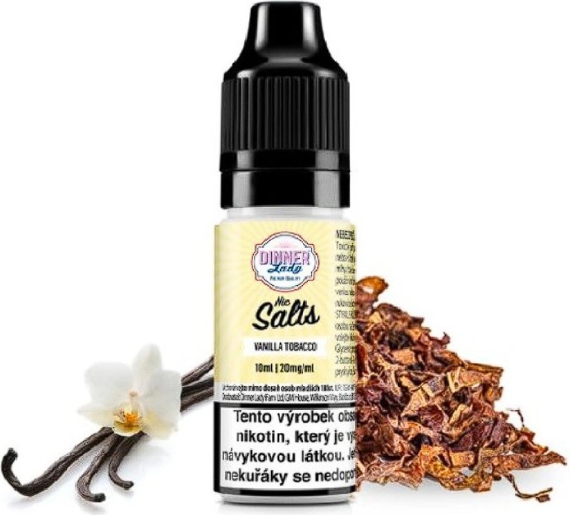 Dinner Lady Vanilla Tobacco 10 ml 20 mg od 139 Kč