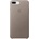 Apple iPhone Leather Case - оригинален кожен кейс (естествена кожа) за iPhone 8 Plus, iPhone 7 Plus (светлосив)