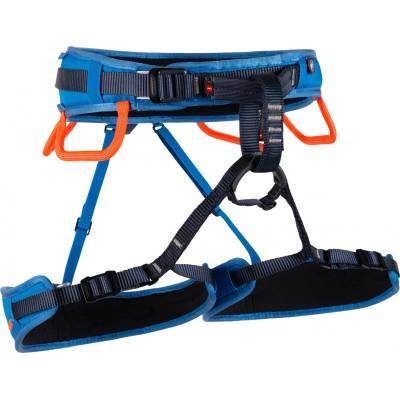 Mammut Сбруя - седалка Mammut Ophir Fast Adjust Climbing harness - Dark Gentian / Safety Orange - размер XS (303-0451-0111)