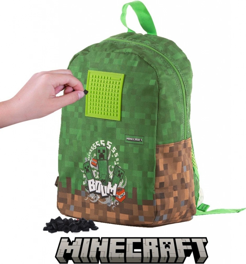 Pixie Crew Minecraft zelený/hnědý
