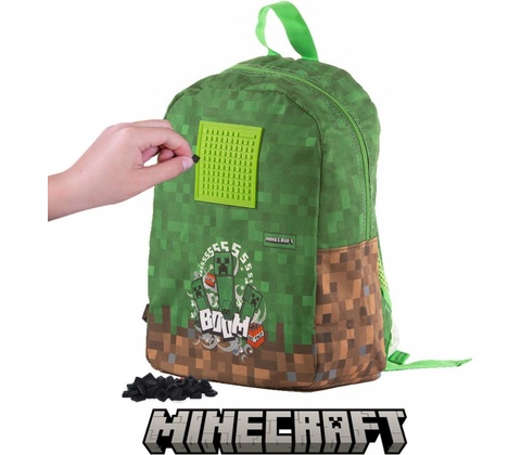 Pixie Crew Minecraft zelený/hnědý