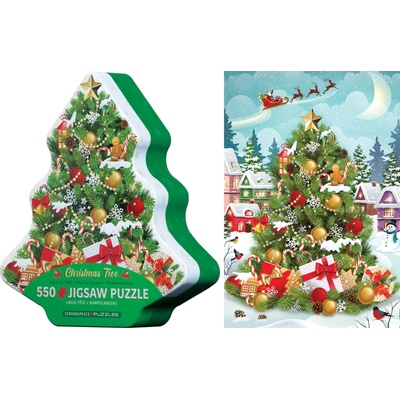 EUROGRAPHICS - Puzzle Christmas Tree - 550 piese