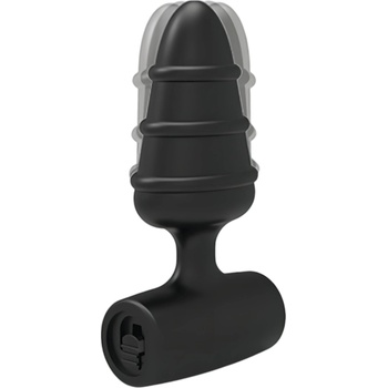 Love in the Pocket Любовно Анално Мини Вибриращо Включване (черно)