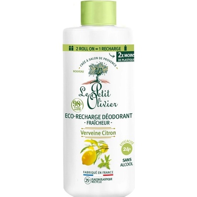 Le Petit Olivier Náhradní náplň osvěžující deodorant Verbena & Citron, 100 ml