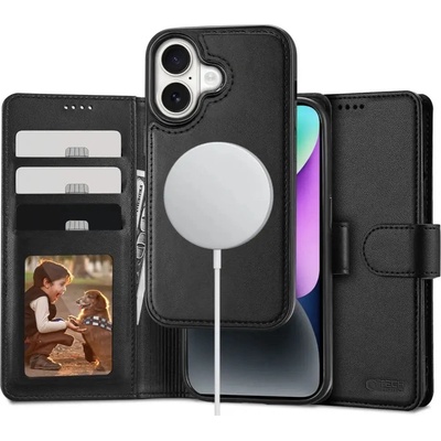 Tech-Protect Калъф Tech-Protect Wallet MagSafe с портфейл за iPhone 16 - черен (5906302311583)