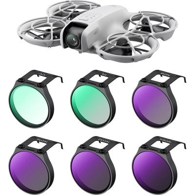K&F Concept DJI NEO 6pcs kit UV+CPL+ND8+ND16+ND32+ND64