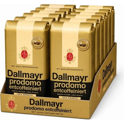 Dallmayr Prodomo bez kofeinu zrnková 12 x 0,5 kg