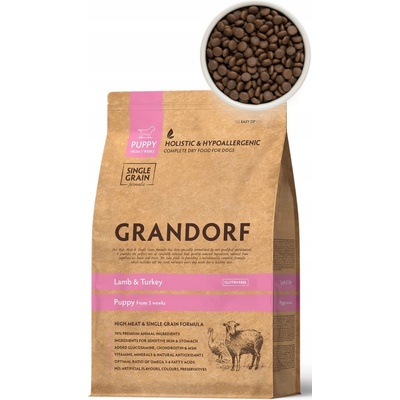Grandorf Puppy Lamb&Turkey 1 kg