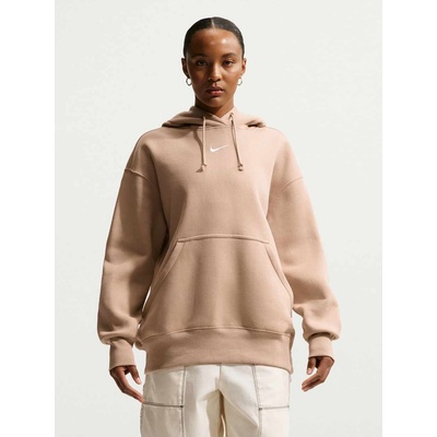 Nike Суитшърт w nsw phnx flc os po hoodie