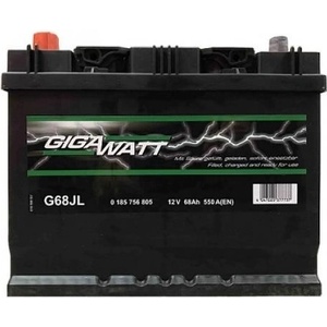 GIGAWATT 68Ah 550A left+
