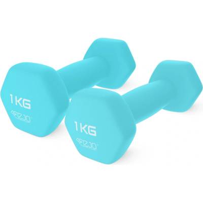 4FIZJO Klasické liatinové činky 2 x 1 kg