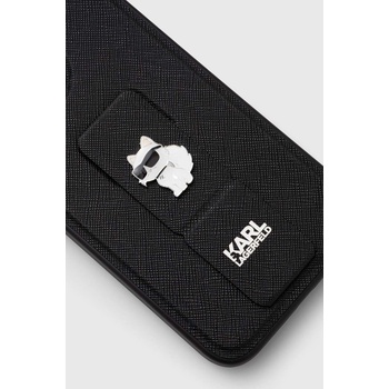 KARL LAGERFELD Кейс за телефон Karl Lagerfeld iPhone 15 Pro Max 6.7 (KLHCP15XGSACHPK)
