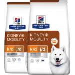 Hill's Hill s Prescription Diet k/d + Mobility Грижа за бъбреците гранули за кучета 2 x 12 кг